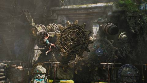 Swinging in Tomb Raider Legacy of Atlantis