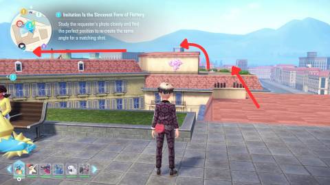 take photo route imitation is the sincerest form of flattery pokemon legends za