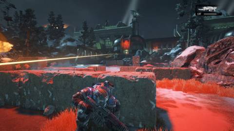 Taking cover in Gears of War 4 (2016)