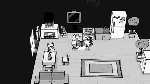 Talking to an NPC in Toem