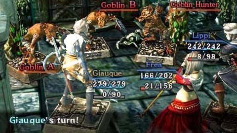 Targeting an enemy in Crimson Shroud