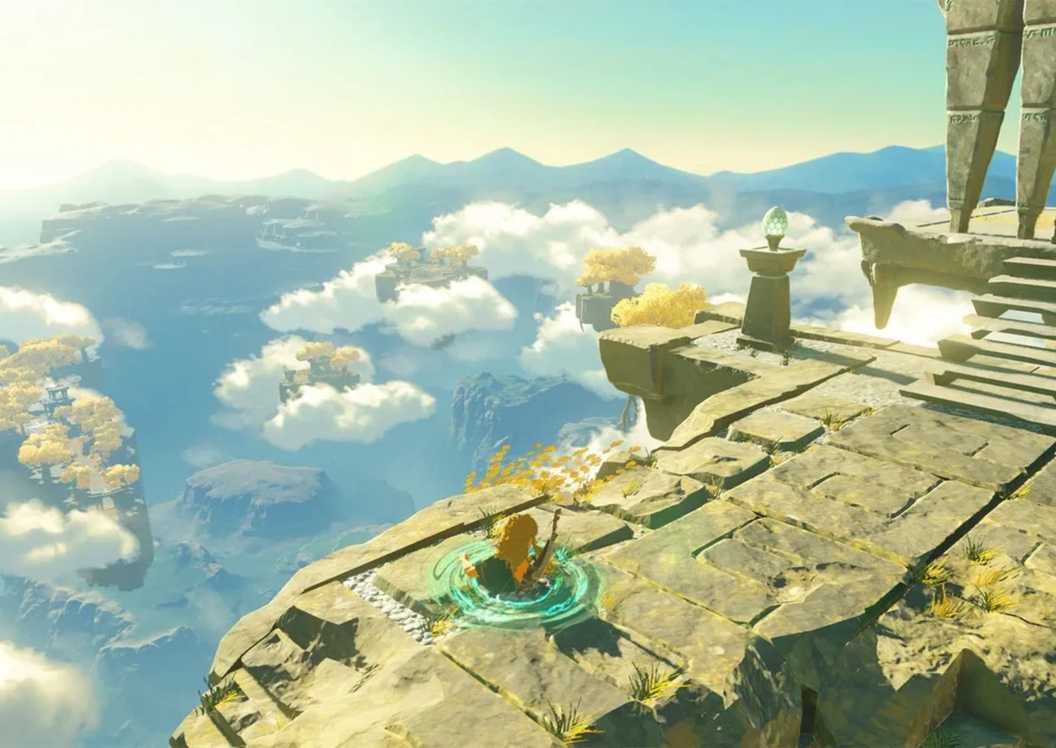 Tears Of The Kingdom Link Passes Through Ground (1)