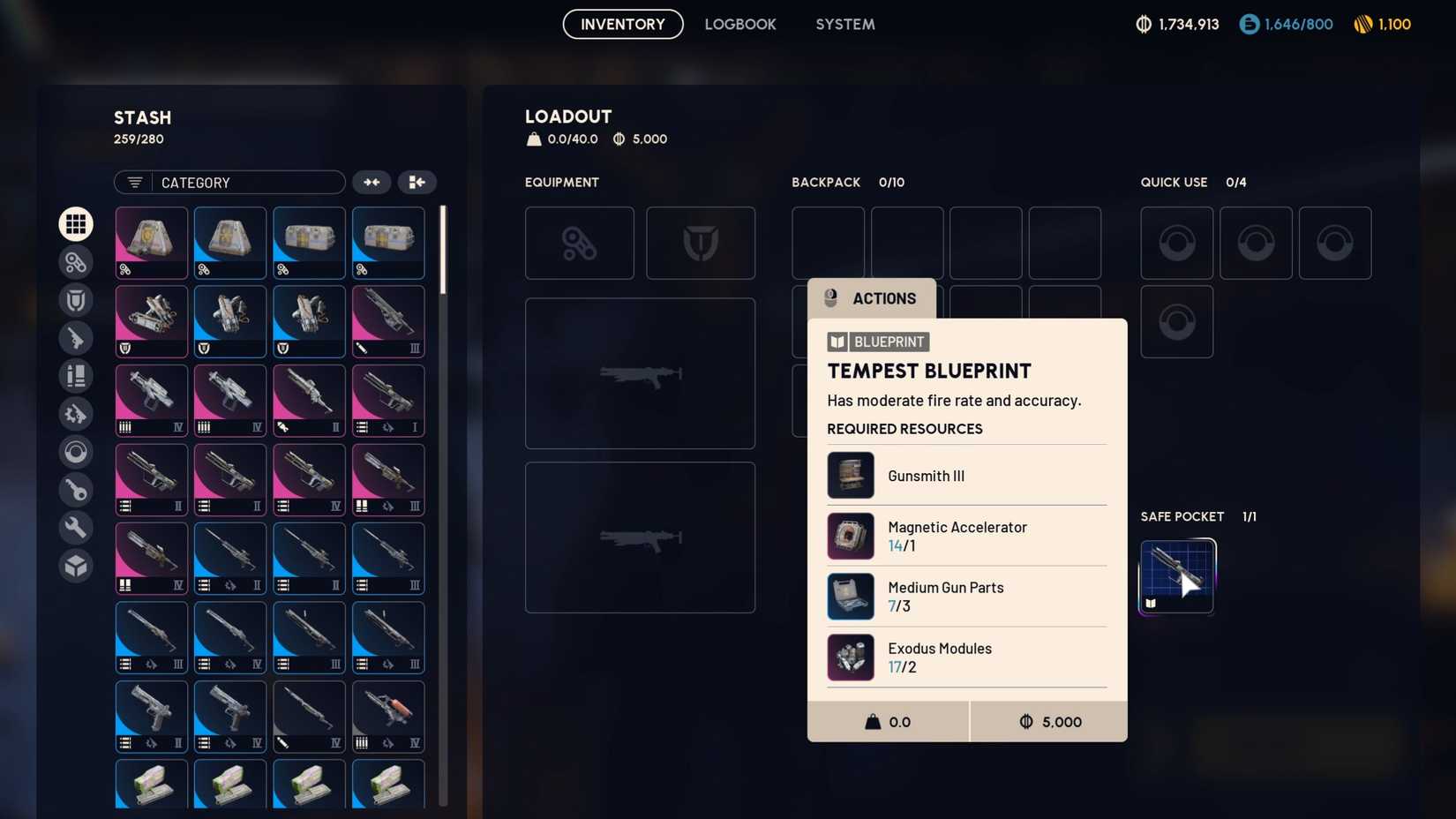 Tempest Blueprint ARC Raiders