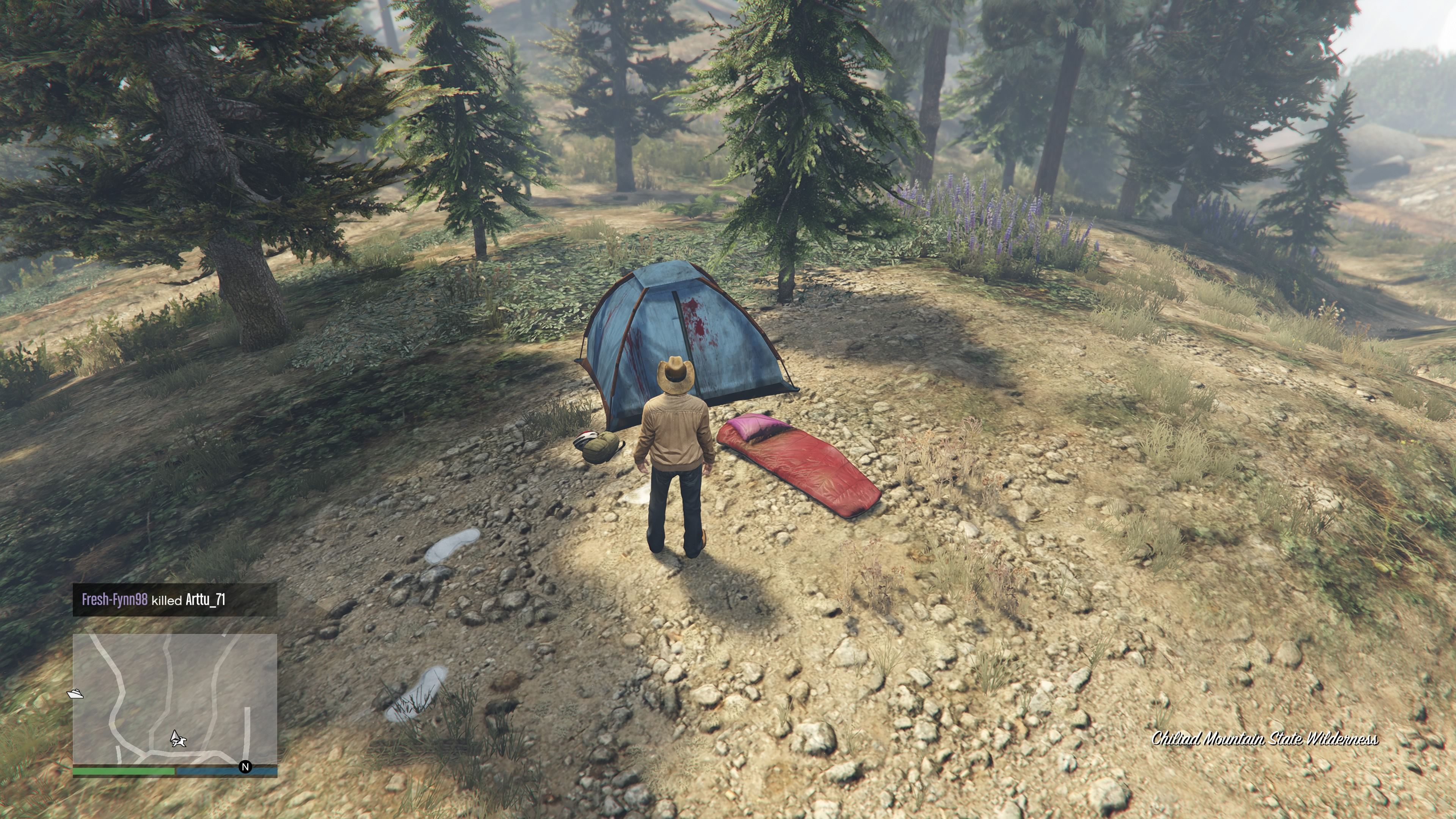 Все месте охоты на йети в GTA Online