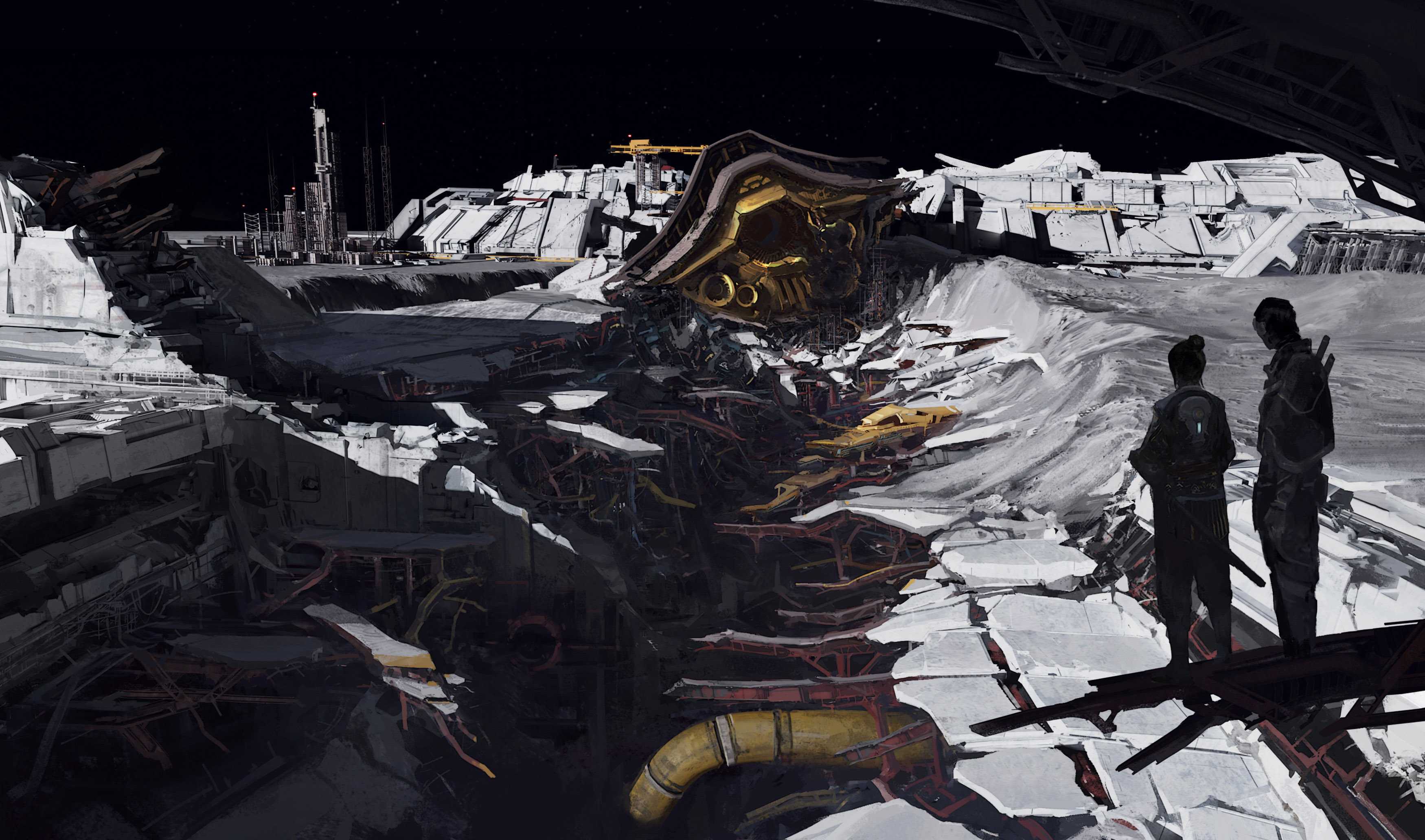 SOL Shogunate: Konsep Seni The Approach, Kapal Shogunat Jatuh