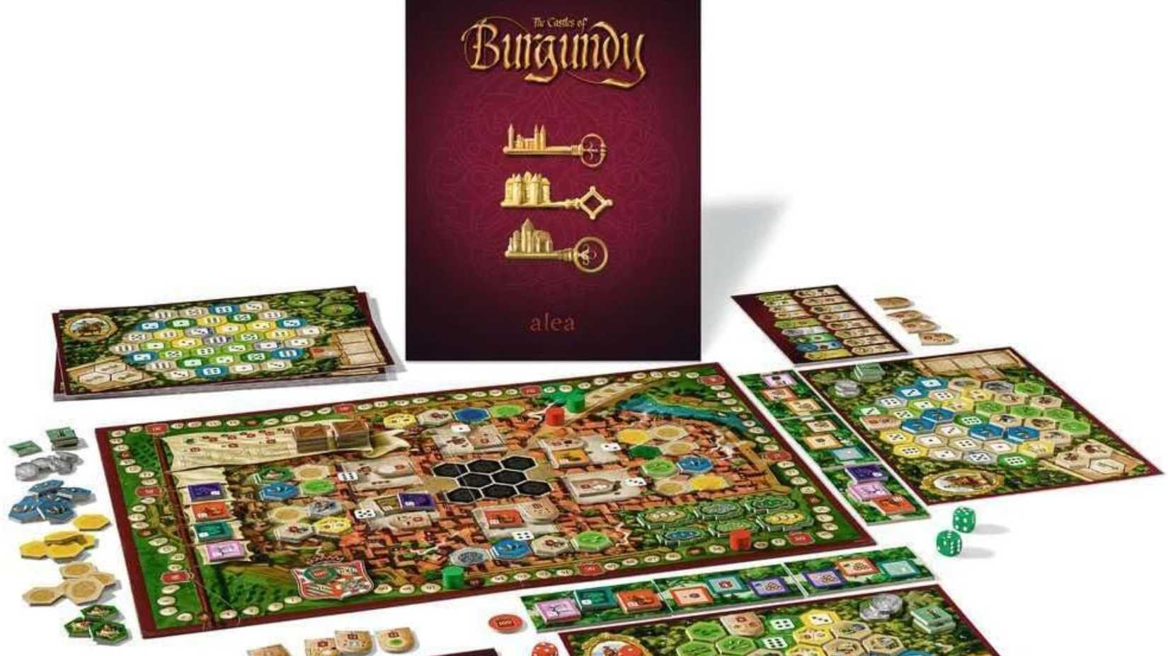The Castles of Burgundy Board Game