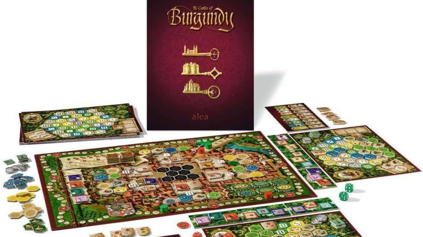 The Castles of Burgundy Board Game