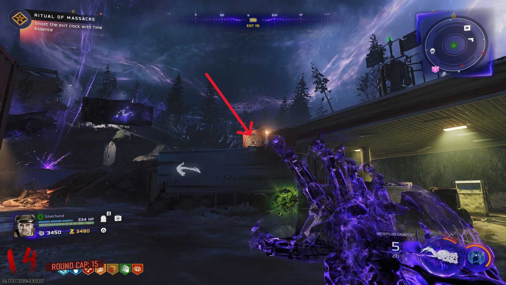 the clock at reba's diner