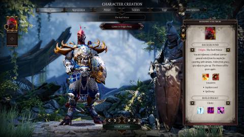 The Immortal Cleric build for red prince divinity original sin 2 dos2