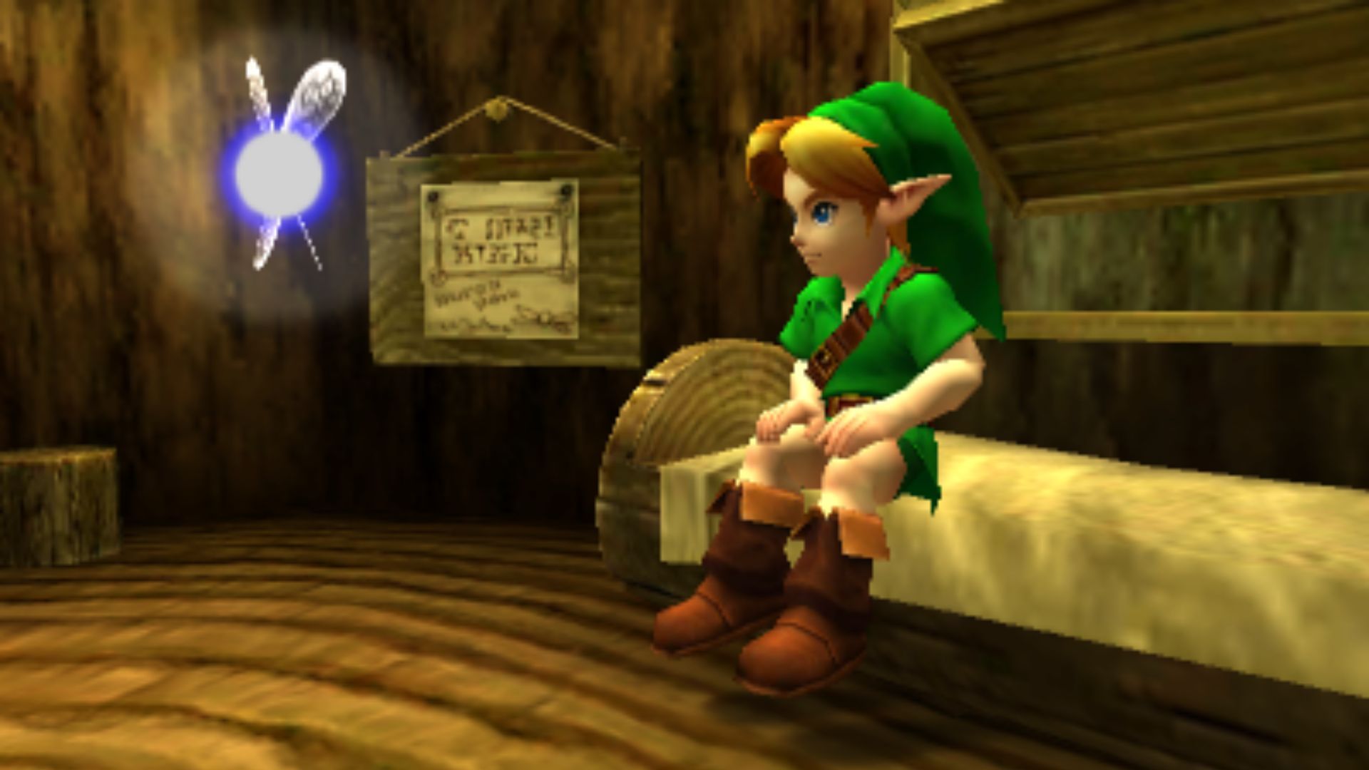 The Legend of Zelda Ocarina of Time 3D - Link meets Navi