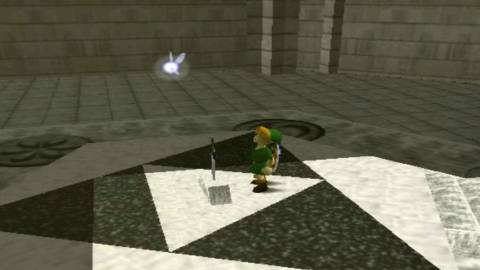 The Legend of Zelda Ocarina of Time - Navi leaves at the end