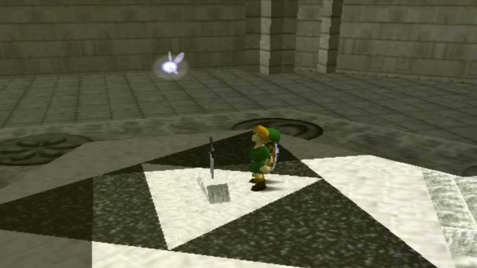 The Legend of Zelda Ocarina of Time - Navi leaves at the end