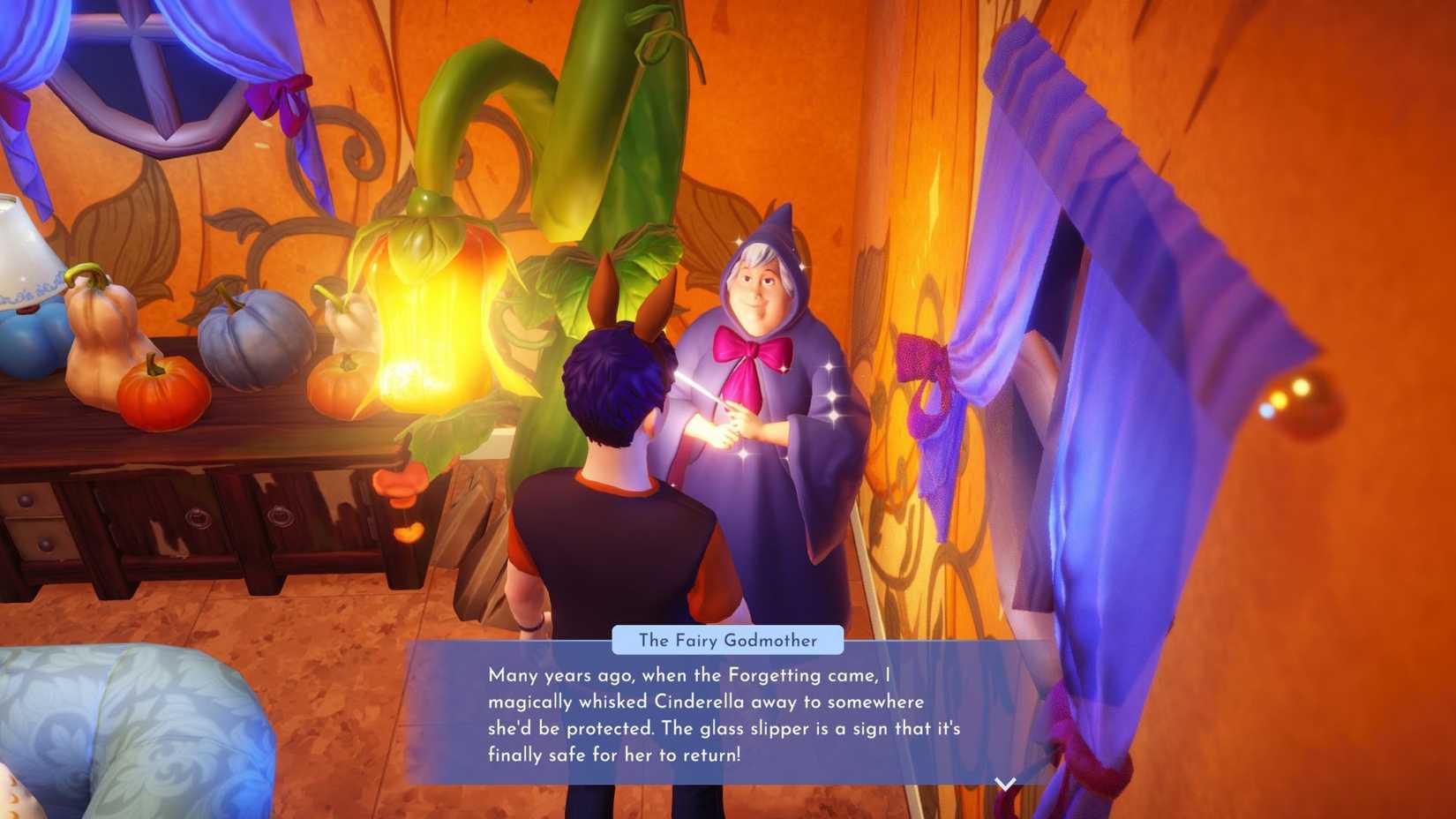 the pumpkin and the princess ddv