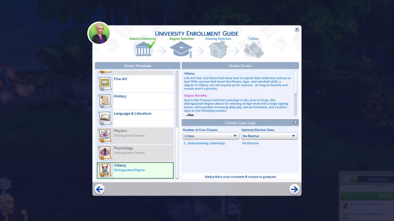 the sims 4 enrolling university