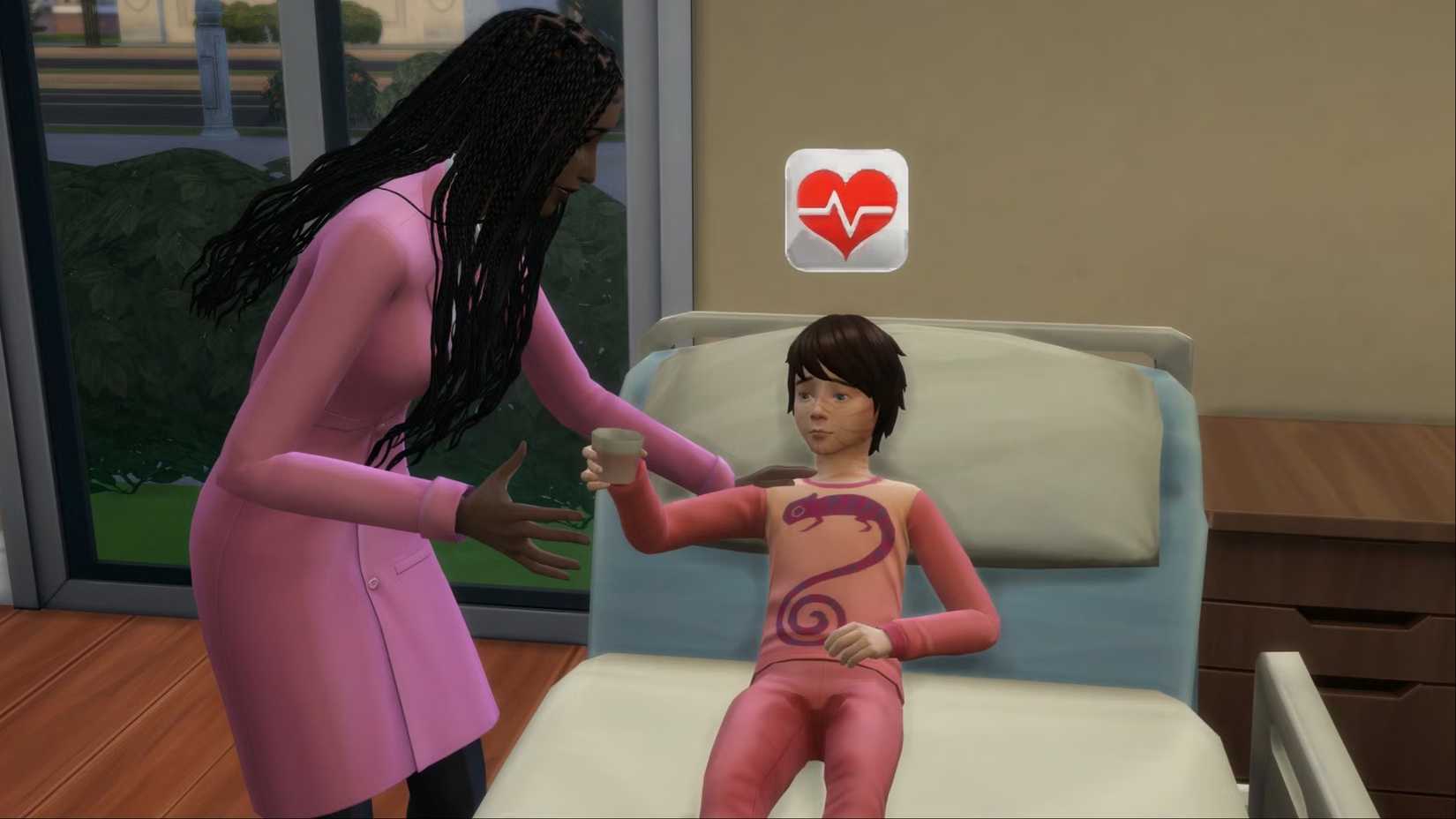 the sims 4 treating patient