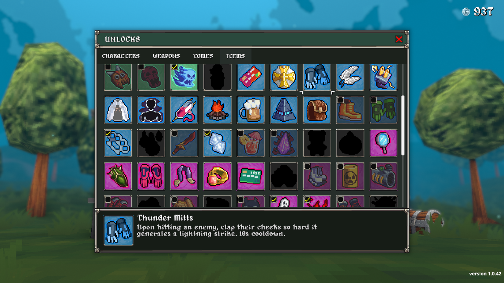 toggle items megabonk