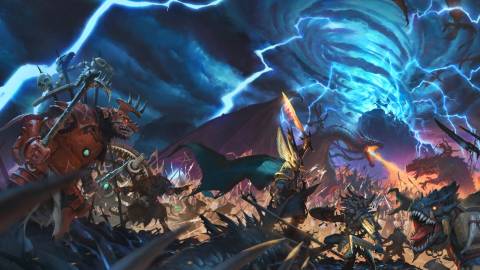 total war warhammer 2 key art