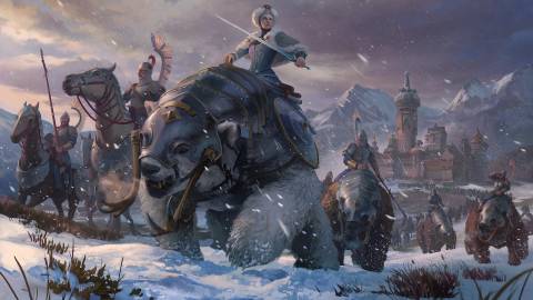 total war warhammer 3 kislev loading screen