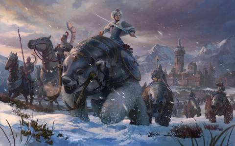 total war warhammer 3 kislev loading screen