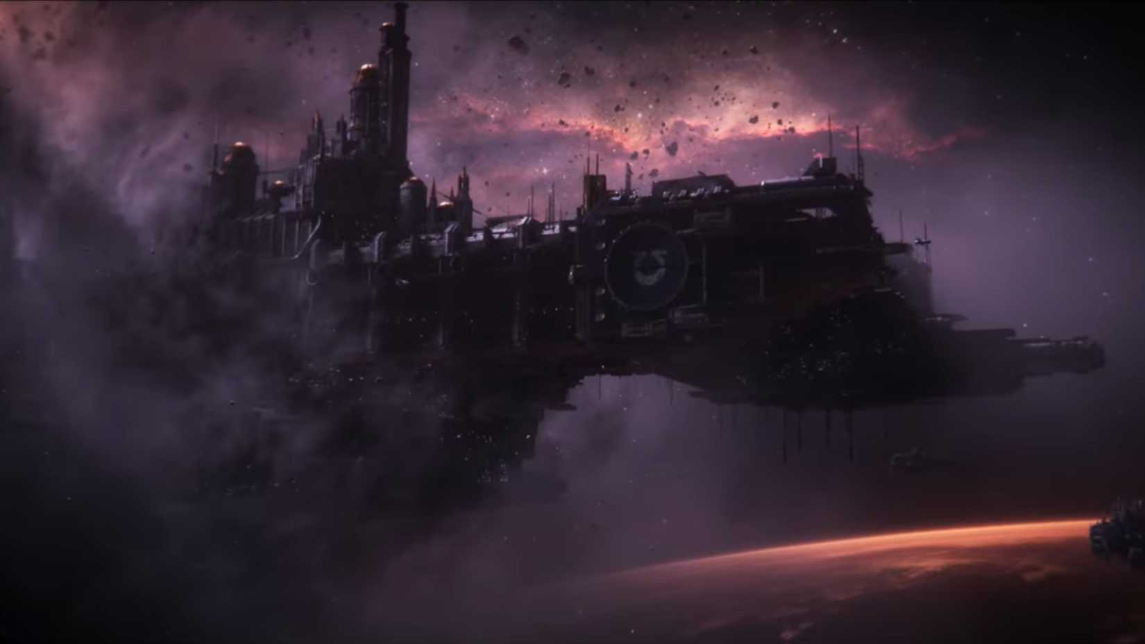 total war warhammer 40,000 imperial ship