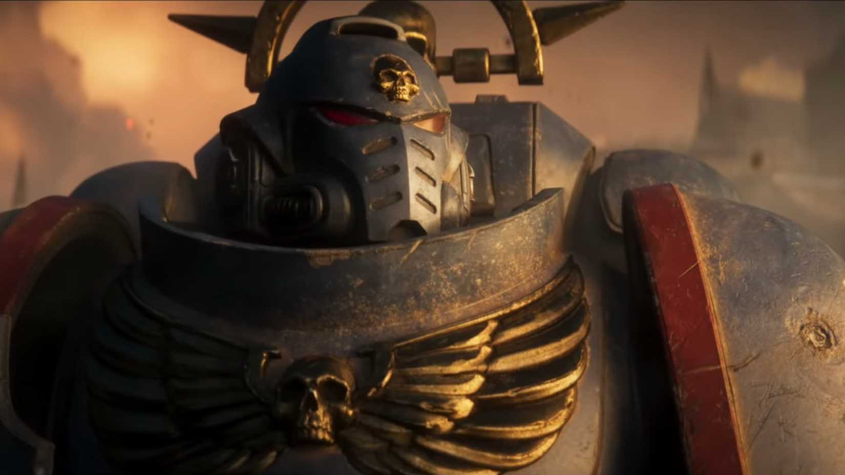 total war warhammer 40,000 space marine close up