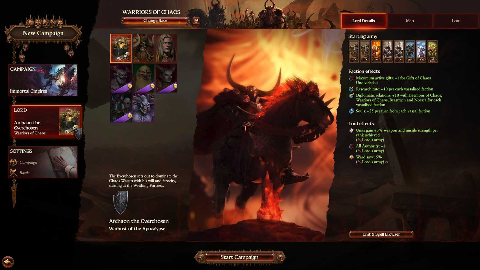 TWW3 Warriors of Chaos