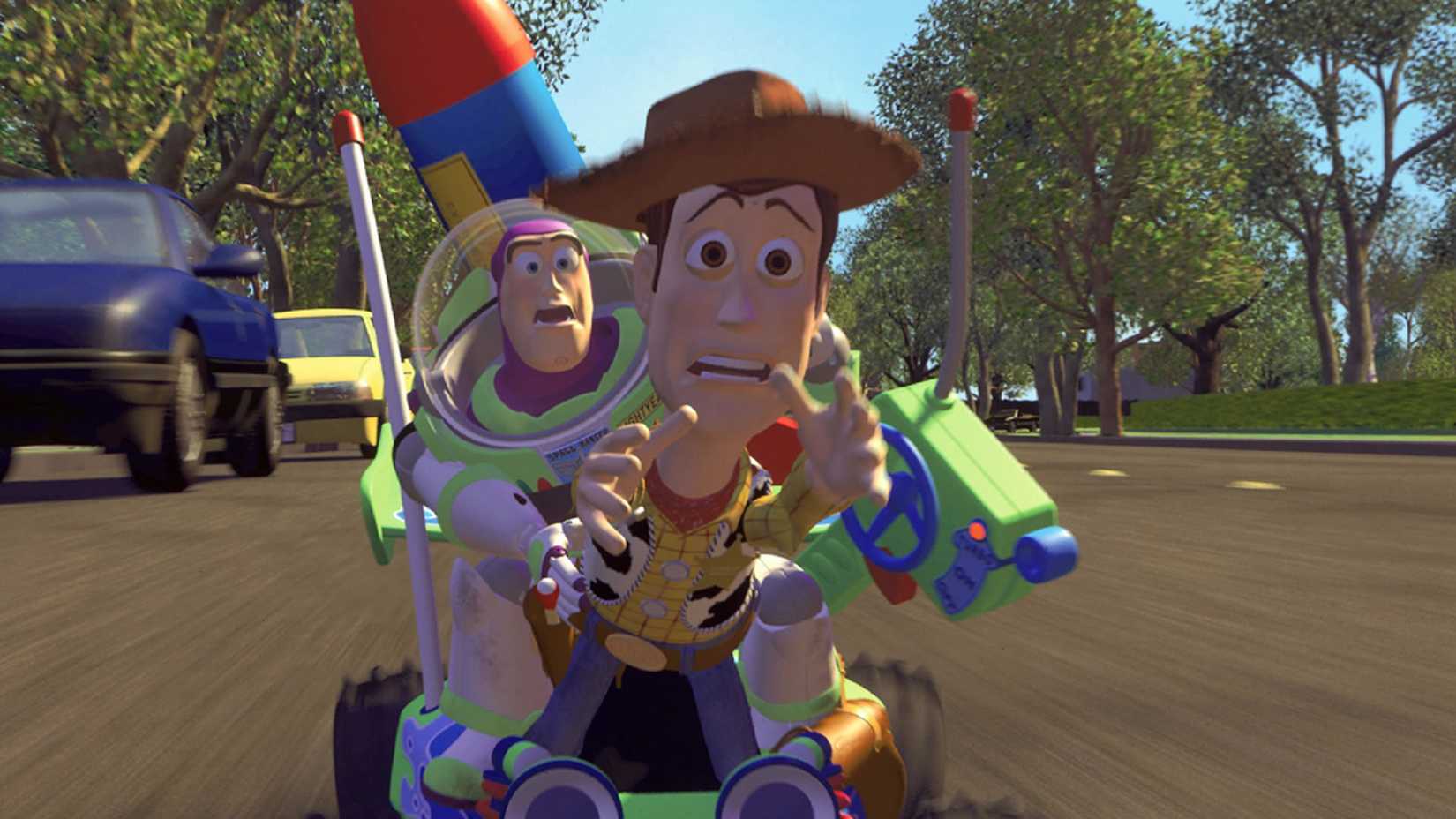 Toy Story buzz and woody on RC
