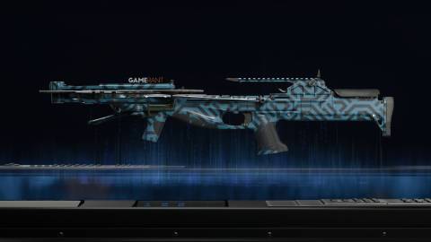 Trace Camo Preview on the NX Ravager - Black Ops 7