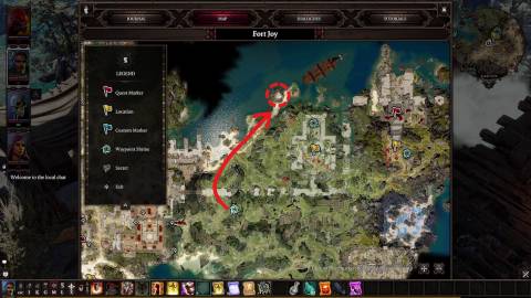 Tracks of the Tyrant Location in Divinity Original Sin 2 dos2