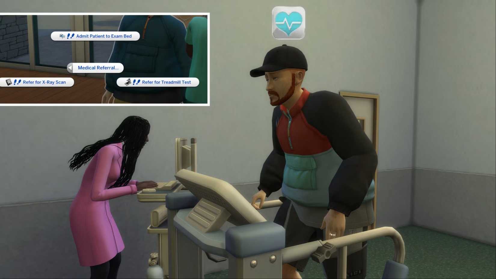 Treadmill Test for diagnosing patients' illnesses