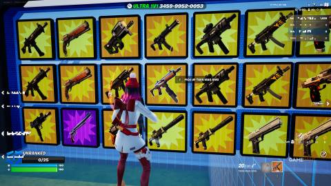 Ultra 1v1 All Guns & Vehicles FFA - AFK Farm Method in Fortnite - 2