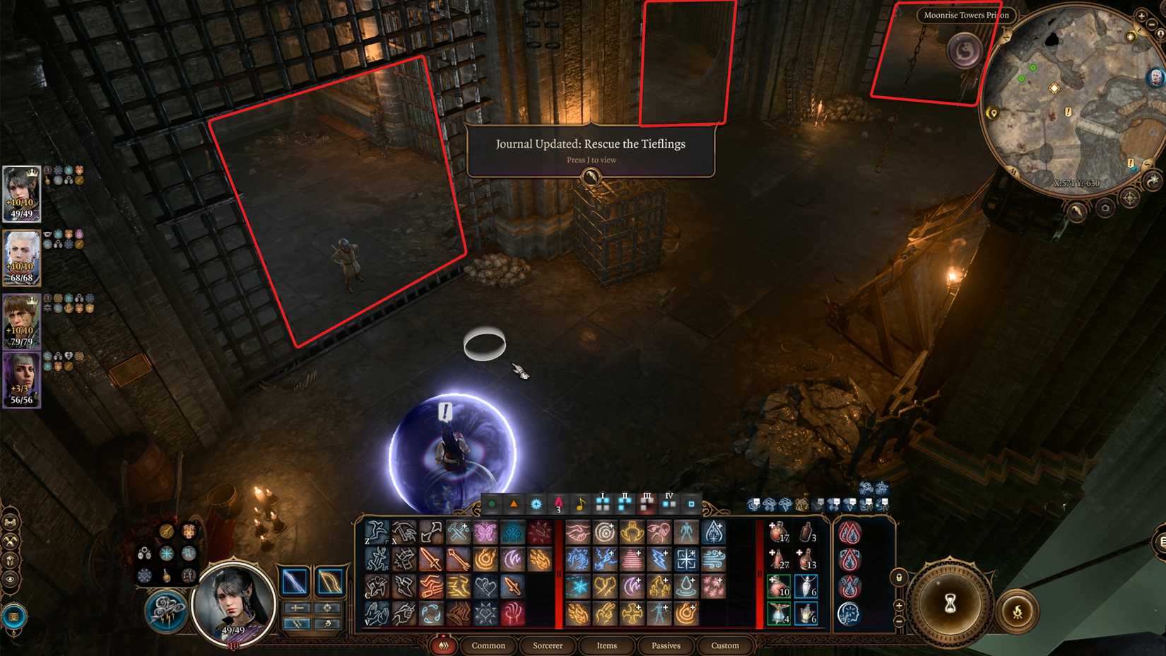 unlock cell doors in bg3