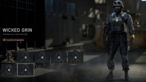 Battlefield 6 has changed the Wicked Grin skin once again.