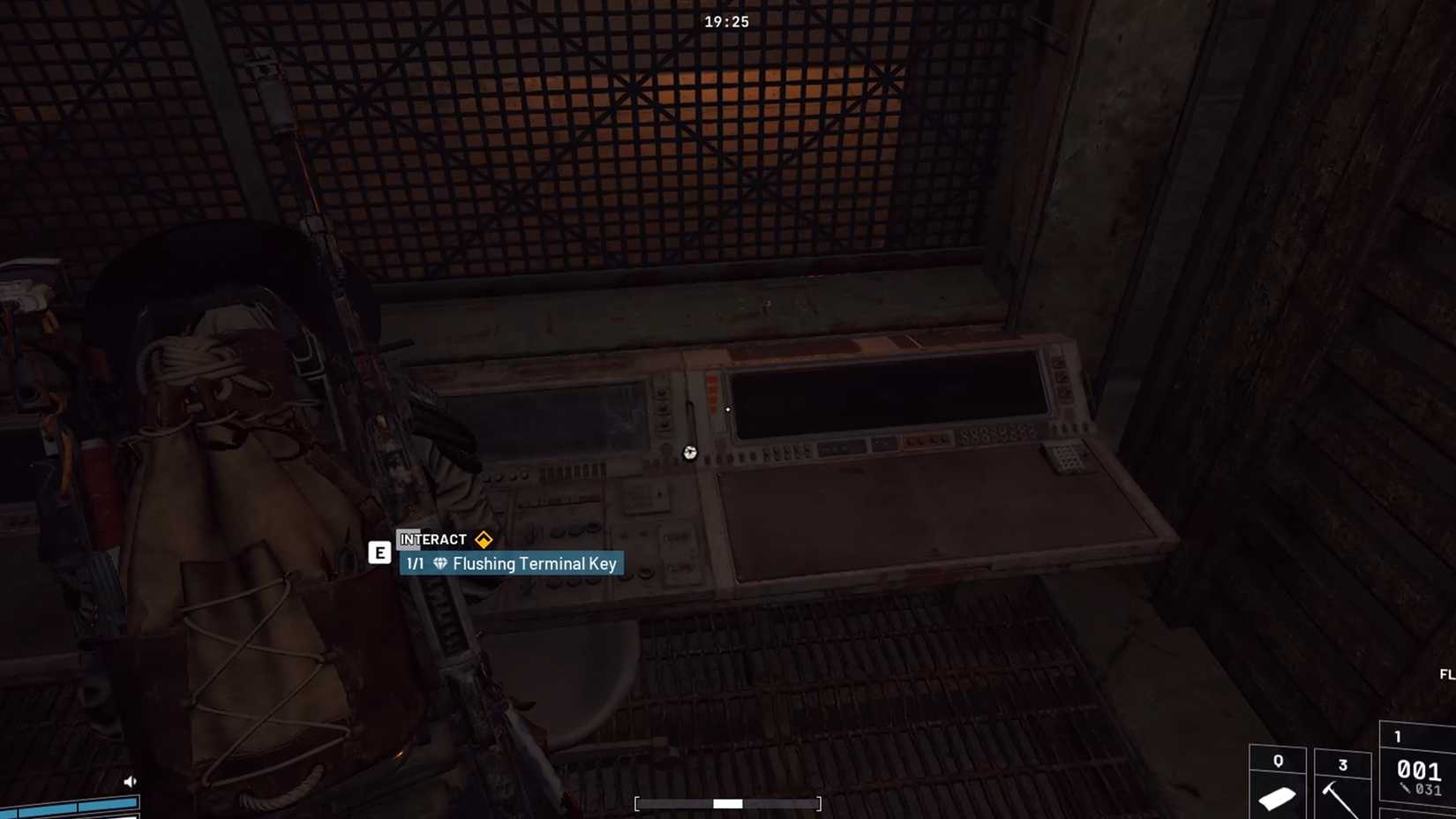 Use The Key On Any Flushing Terminal in ARC Raiders