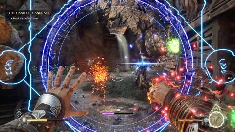 Using a magic shield in Immortals of Aveum