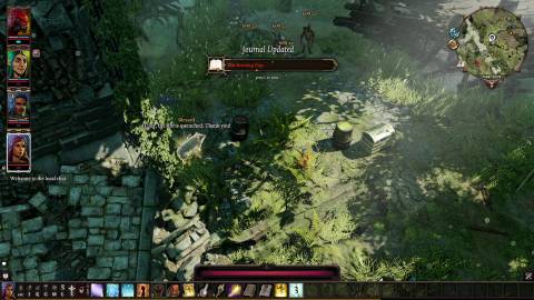 Using Bless on a Flaming Pig divinity original sin 2 (3)