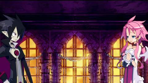 Valvatorez talking to Artina in Disgaea 4 A Promise Unforgotten