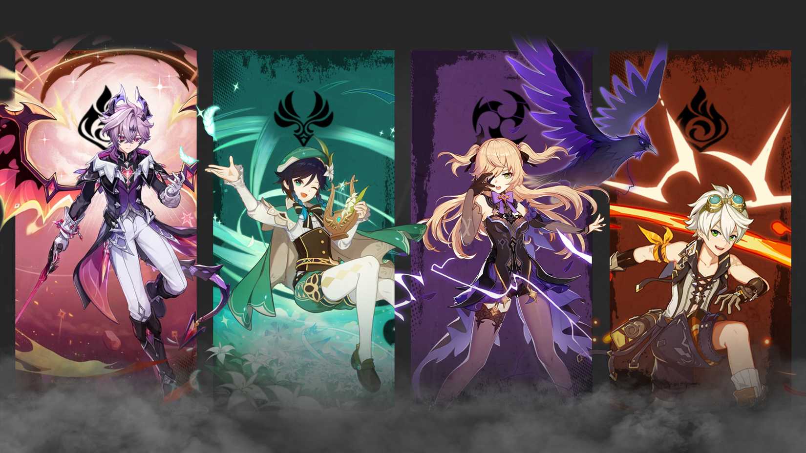 Venti-Fischl-Bennett-and Durin Team Composition In Genshin Impact