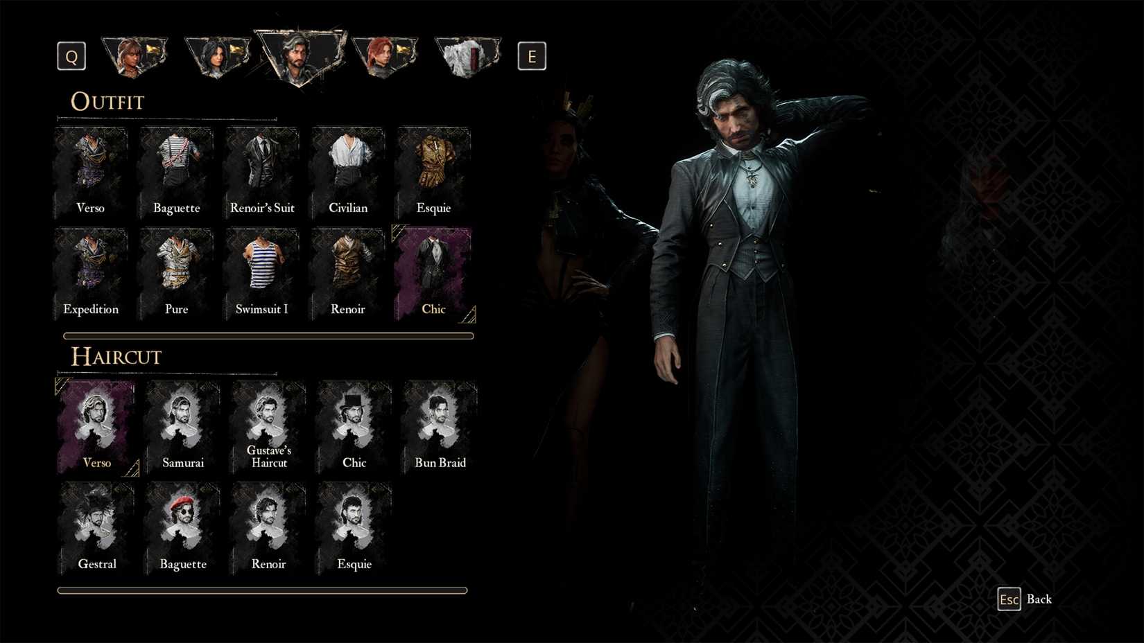 Outfit Chic untuk Verso di Clair Obscur Expedition 33