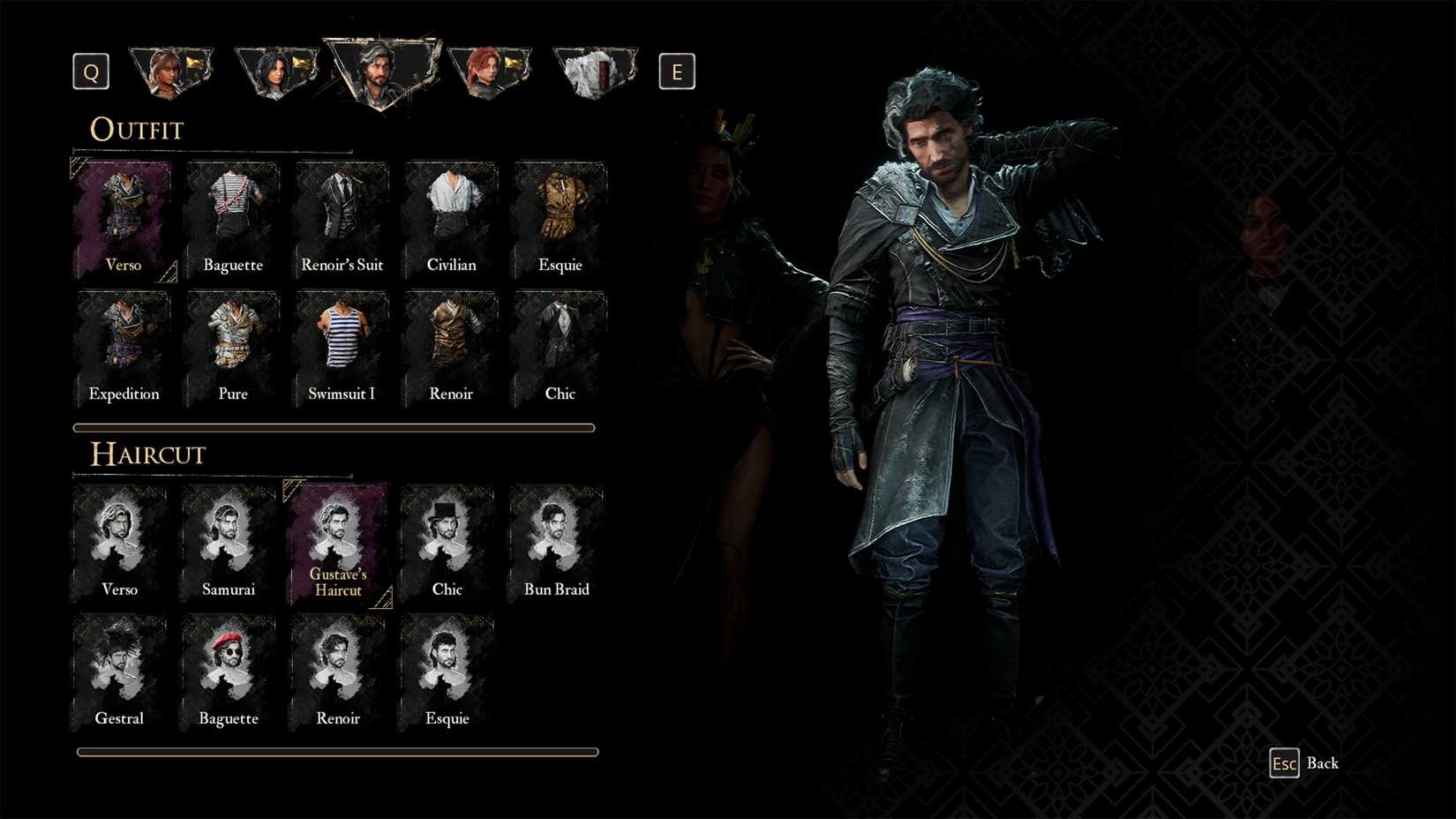 Haircut Gustave untuk Verso di Clair Obscur Expedition 33