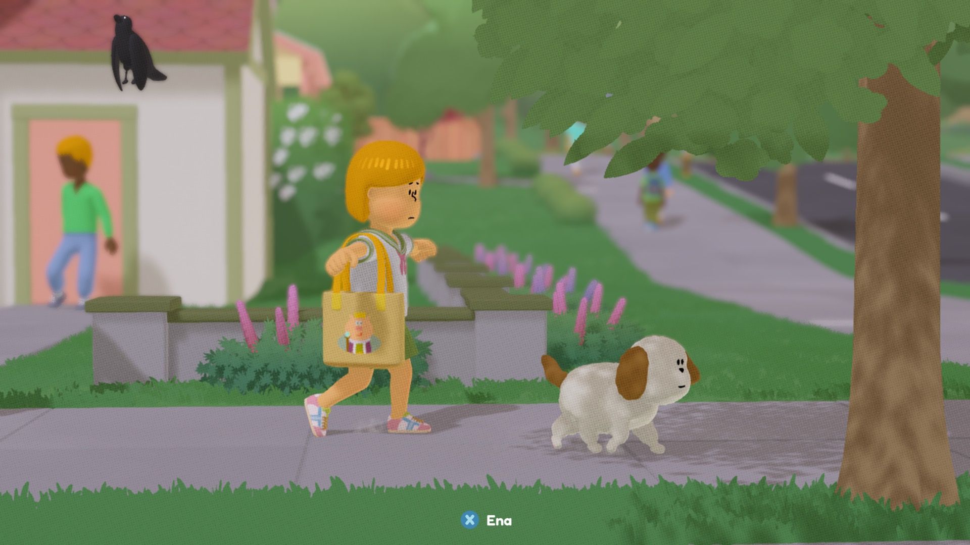 Walking to school in To A T