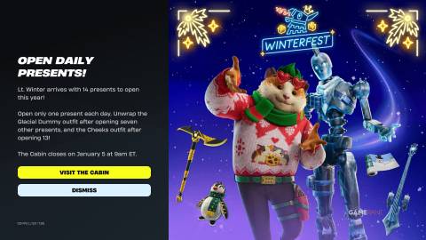 When Does Fortnite Winterfest End