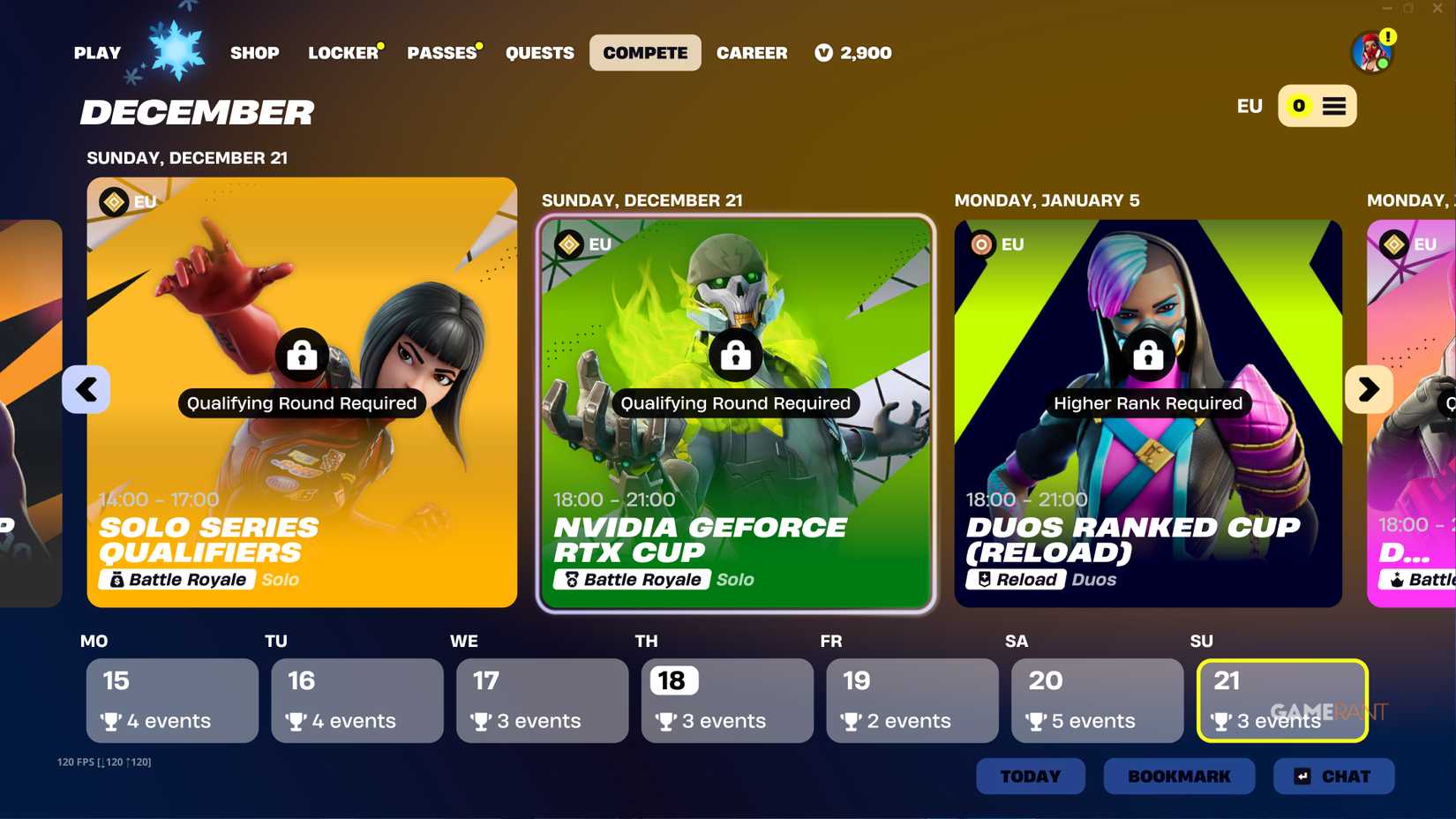 When Does the NVIDIA GeForce RTX Cup Start