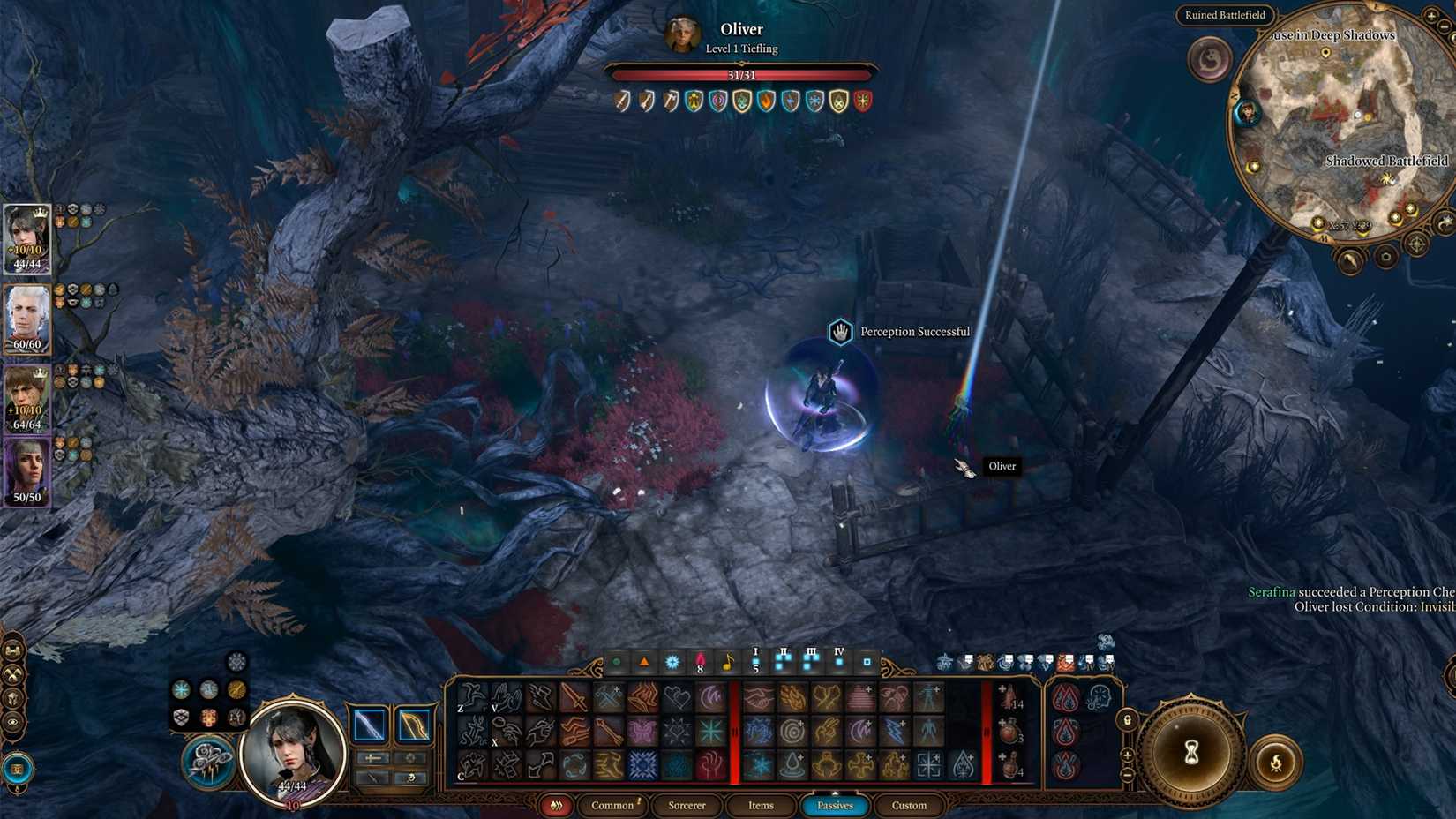 where to find oliver first lcoation in bg3