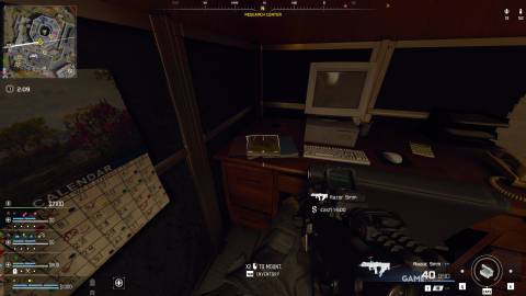 where to find the map at Research Center in Haven's Hollow - Warzone