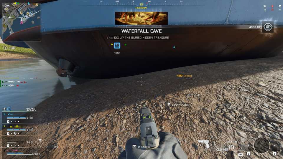 where to find the Waterfall Cave Treasure in Haven's Hollow - Warzone - 3