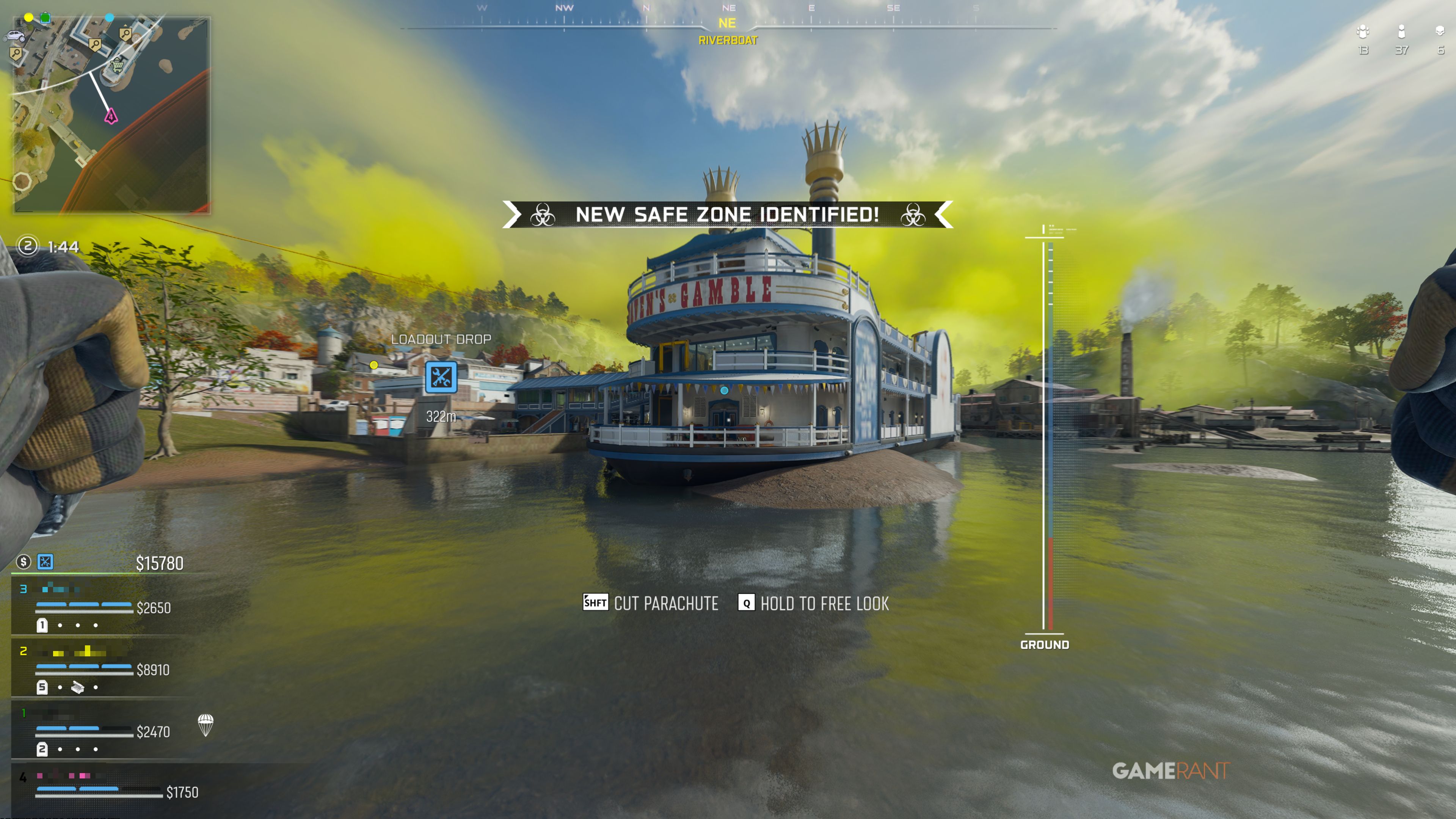 Haven's Hollow Waterfall Cave Treasure Location in COD Warzone