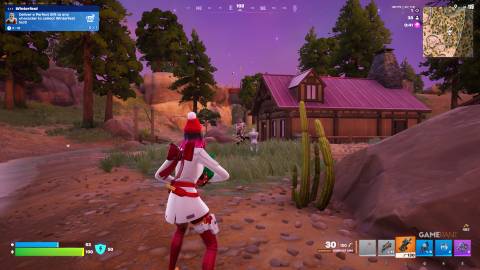 where to find Yule Trooper in Fortnite