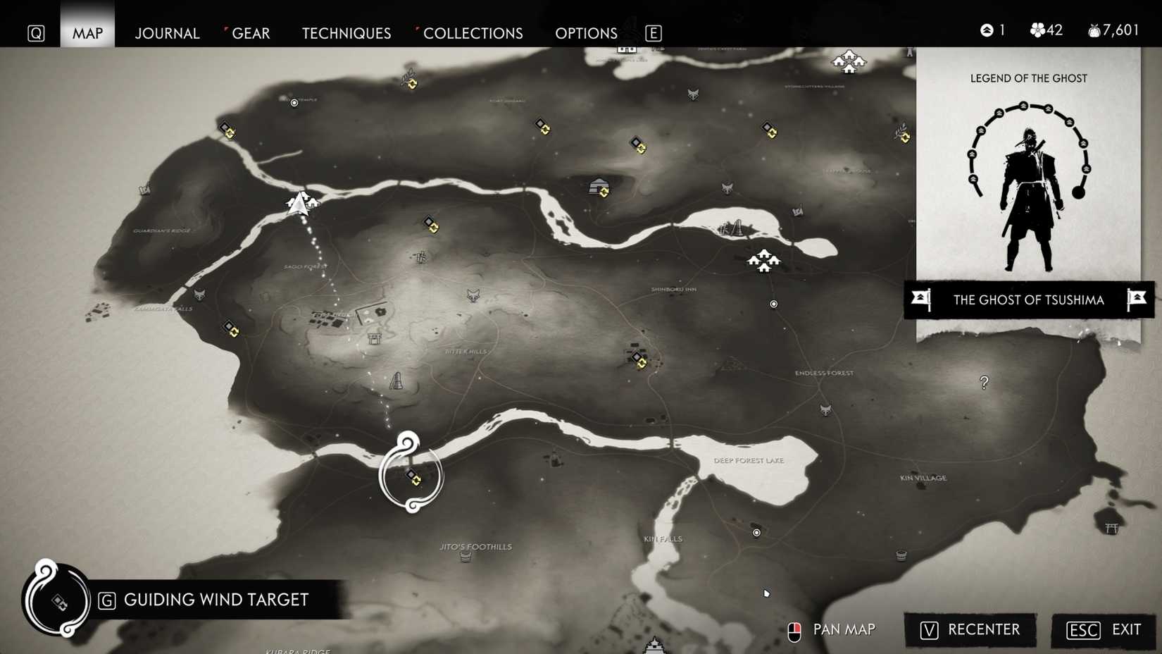 White Falls Village Mongol Camp in Kamiagata in Ghost of Tsushima