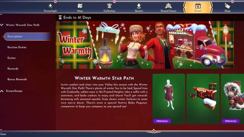 winter warmth star path duties dreamlight valley ddv 